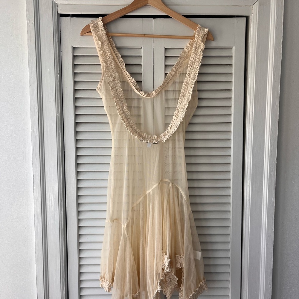Fait Par Foutch VIVIENNE DRESS - IVORY SHEER - Picture 9 of 9